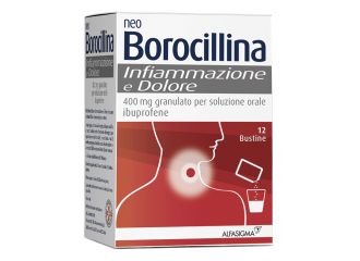 Neo borocillina infiammazione e dolore 400 mg granulato per soluzione orale