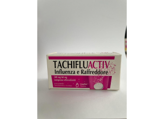 Tachifluactiv influenza e raffreddore 500 mg/60 mg compresse effervescenti