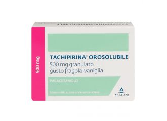Tachipirina orosolubile 500 mg granulato gusto fragola-vaniglia