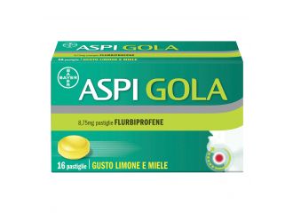 Aspi gola 8,75 mg pastiglie gusto limone e miele