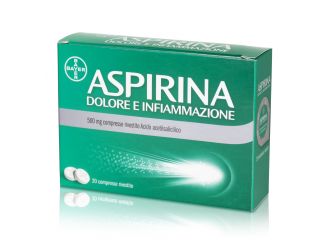 Aspirina dolore e infiammazione 500 mg