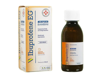 Ibuprofene eg bambini 100mg/5ml sospensione orale
