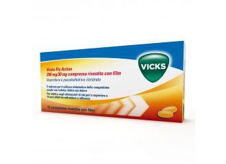 Vicks flu action 200 mg/30 mg compresse rivestite con film