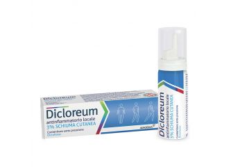 Dicloreum antinfiammatorio locale 3% schiuma cutanea, contenitore sotto pressione