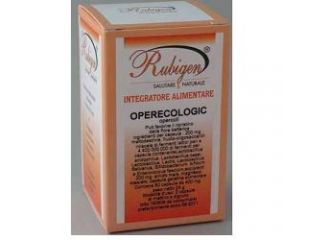 Rubigen operecologic integratore di probiotici prebiotici ed enzimi 60 capsule