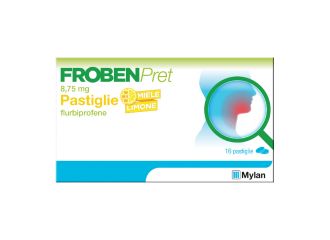 Frobenpret 8,75 mg pastiglie gusto limone e miele