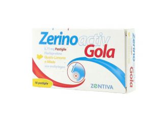 Zerinoactiv gola 8,75 mg pastiglie gusto limone e miele  flurbiprofene