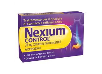 Nexium control 20 mg compresse gastroresistenti
