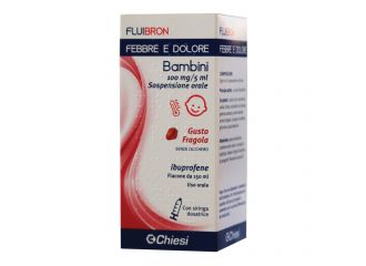 Fluibron febbre e dolore bambini 100mg/5ml sospensione orale