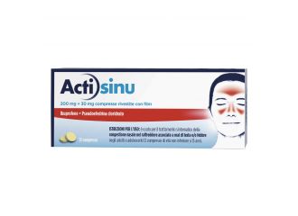 Actisinu 200 mg/30 mg compresse rivestite con film