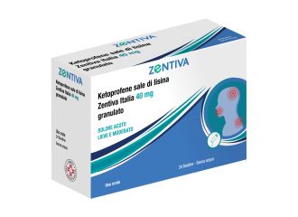 Ketoprofene sale di lisina italia 40 mg granulato