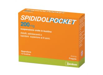Spididolpocket 200 mg sospensione orale in bustina ibuprofene
