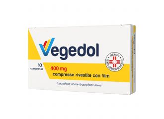 Vegedol 400 mg compresse rivestite con film  ibuprofene come ibuprofene lisina