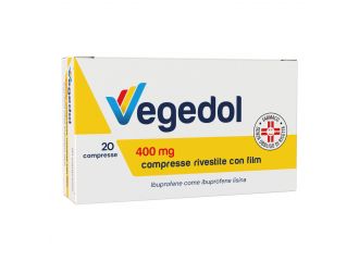 Vegedol 400 mg compresse rivestite con film  ibuprofene come ibuprofene lisina