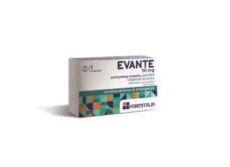 Evante compressa rivestita con film