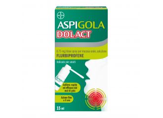 Aspigoladolact 8,75 mg/dose spray per mucosa orale soluzione
