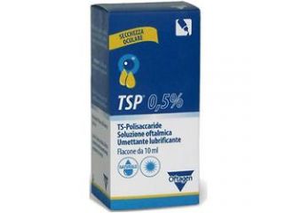 Soluzione oftalmica tsp 0,5% ts polisaccaride flacone 10 ml
