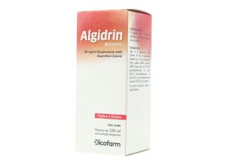 Algidrin 20 mg/ml sospensione orale, bambini