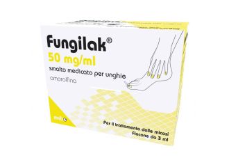 Fungilak 50 mg/ml smalto medicato per unghie  amorolfina