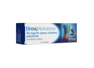 Brexiadvance 40 mg/ml spray cutaneo, soluzione  diclofenac sodico