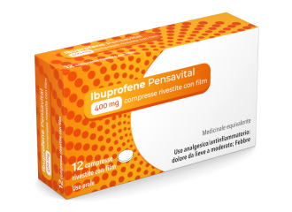Ibuprofene pensavital 400 mg compresse rivestite con film  ibuprofene