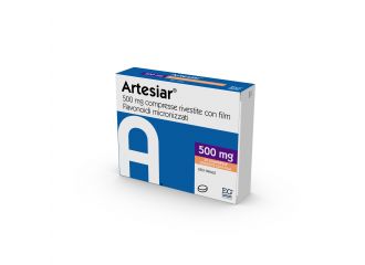 Artesiar 500 mg compresse rivestite con film  flavonoidi micronizzati, come diosmina e altri flavonoidi espressi come esperidina