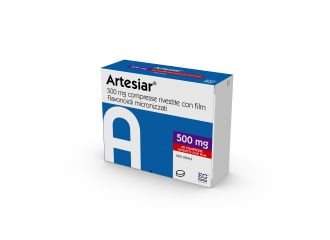 Artesiar 500 mg compresse rivestite con film  flavonoidi micronizzati, come diosmina e altri flavonoidi espressi come esperidina