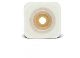 Placca convessa modellabile con barriera protettiva con idrocolloidi e supporto microporoso con sistema di aggancio adesivo riposizionabile esteem synergy 22/33mm 5 pezzi