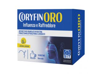Coryfinoro influenza e raffreddore  600 mg/10 mg granulato in bustina  paracetamolo/fenilefrina cloridrato