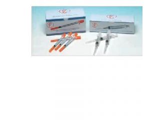 Siringa farmatexa 1 ml con ago staccabile gauge 27 100 unita'