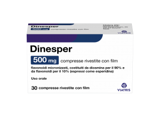 Dinesper 500 mg compresse rivestite con film 30 compresse in blister al/pvc