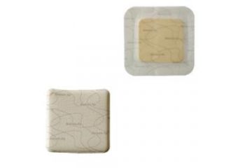Medicazione biatain in schiuma di poliuretano a rilascio di argento 10x10 cm 5 pezzi