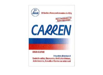 Carren 20 bustine effervescenti monodose da 4,6 g l'una