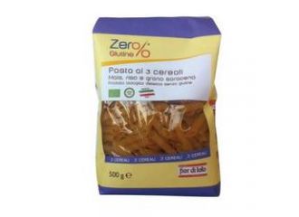 Zero% glutine penne 3 cereali senza glutine bio 500 g