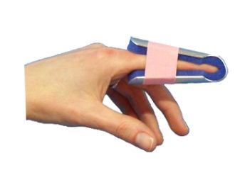 Stecca per frattura dita farmasplint a campana preformata media 12 cm