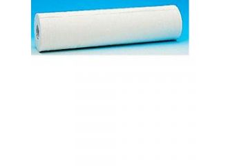 Lenzuolo carta per lettino da visita lunghezza 80 m altezza 60 cm diametro rotolo 15 cm