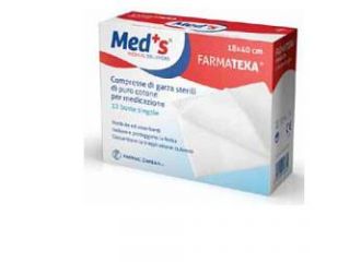 Garza compressa meds 12/8 36x40cm 12 pezzi