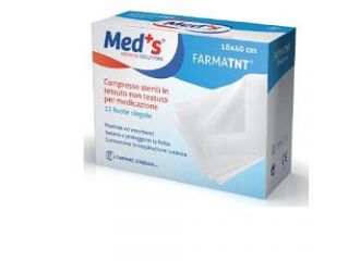 Garza compressa tessuto non tessuto meds 36x40cm 12 pezzi ssr