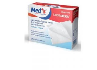Garza compressa meds farmatexa oculare 10 pezzi