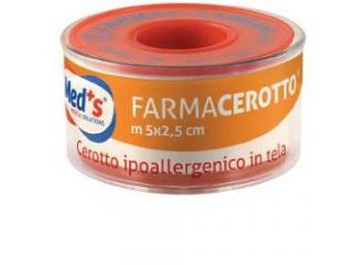 Cerotto meds ipoallergenico tela 500x1,25cm