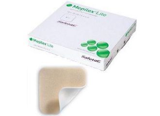 Mepilex lite medicazione in schiuma di poliuretano 10x10 cm 5 pezzi