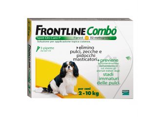 Frontline combo*3pip 2-10kg ca