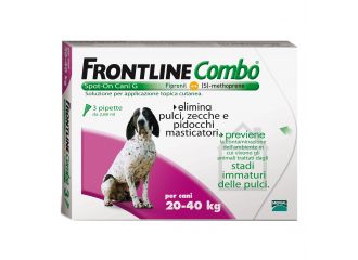 Frontline combo*3pip 20-40kg c