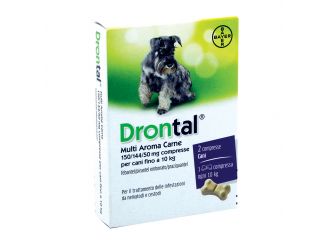 Drontal multi ar carne*2cpr