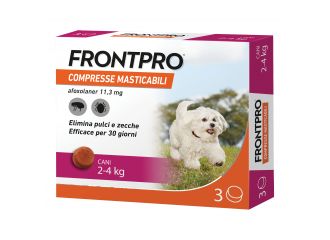 Frontpro*3cpr 2-4kg 11,3mg