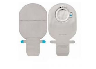 Sacca ileostomia sensura mio 430 click aperta con apertura ispezionabile sistema a 2 pezzi maxi flangia 70 mm chiusura in velcro 30 pezzi