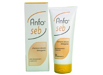 Anfo seb shampoo doccia detergente 200 ml