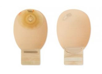 Sacca per ileostomia monopezzo dansac novalife 1 aperta soft convex easiview opaca maxi ritagliabile 15-34 mm capacita' 540 ml chiusura in velcro 10 pezzi