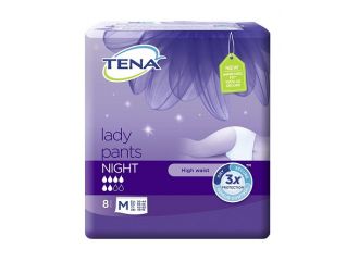 Mutandina assorbente tena lady pants night medium 8 pezzi