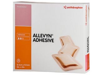 Medicazione idrocellulare sterile altamente assorbente adesiva in schiuma di poliuretano 12,5x12,5cm 10 pezzi